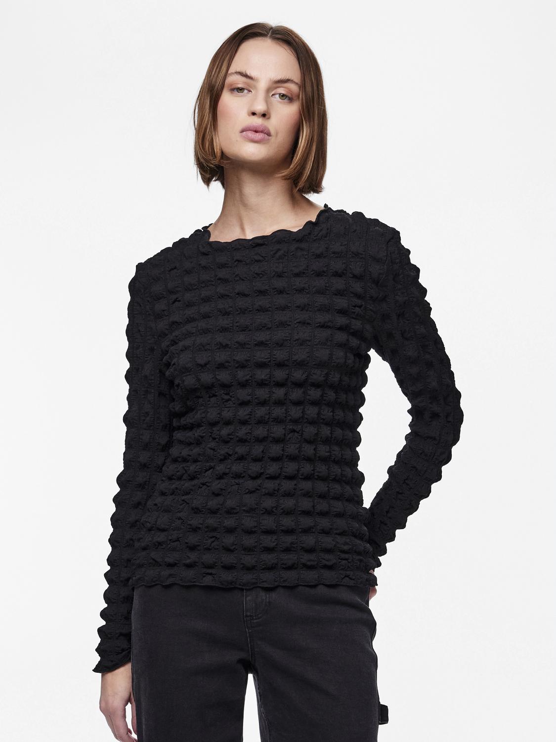 PCMISSIE T-Shirts & Tops - Black